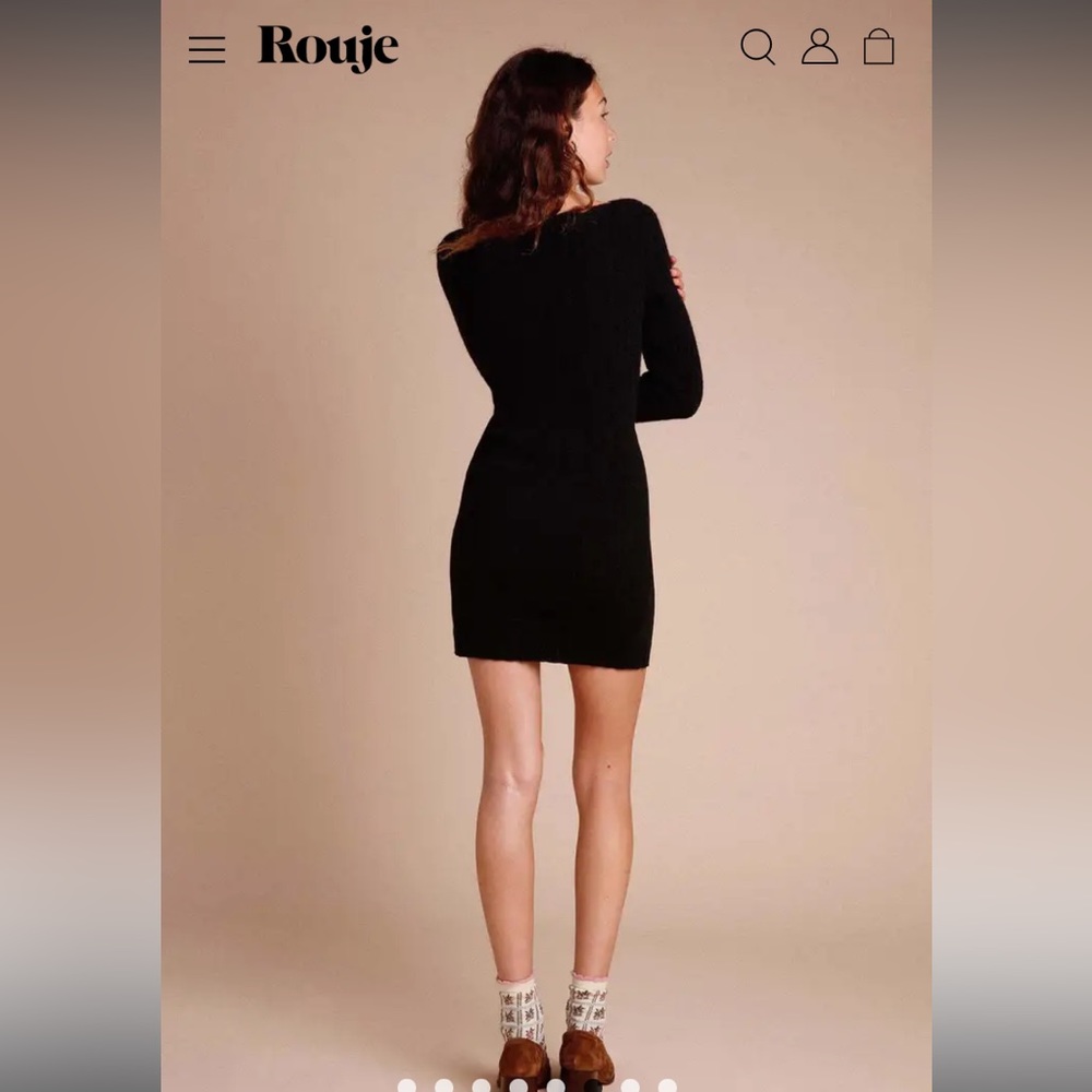 NWOT Rouje- Cody Dress - size 38 (US 6) - Picture 4 of 11